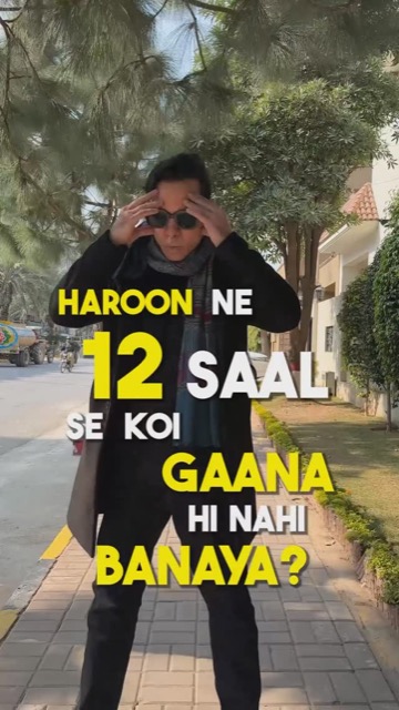 Haroon — New Song Launch, Instagram preview